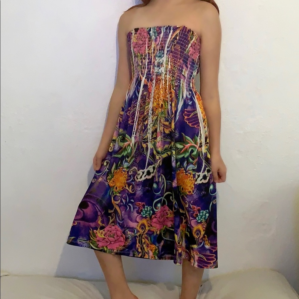 Multi colored dress